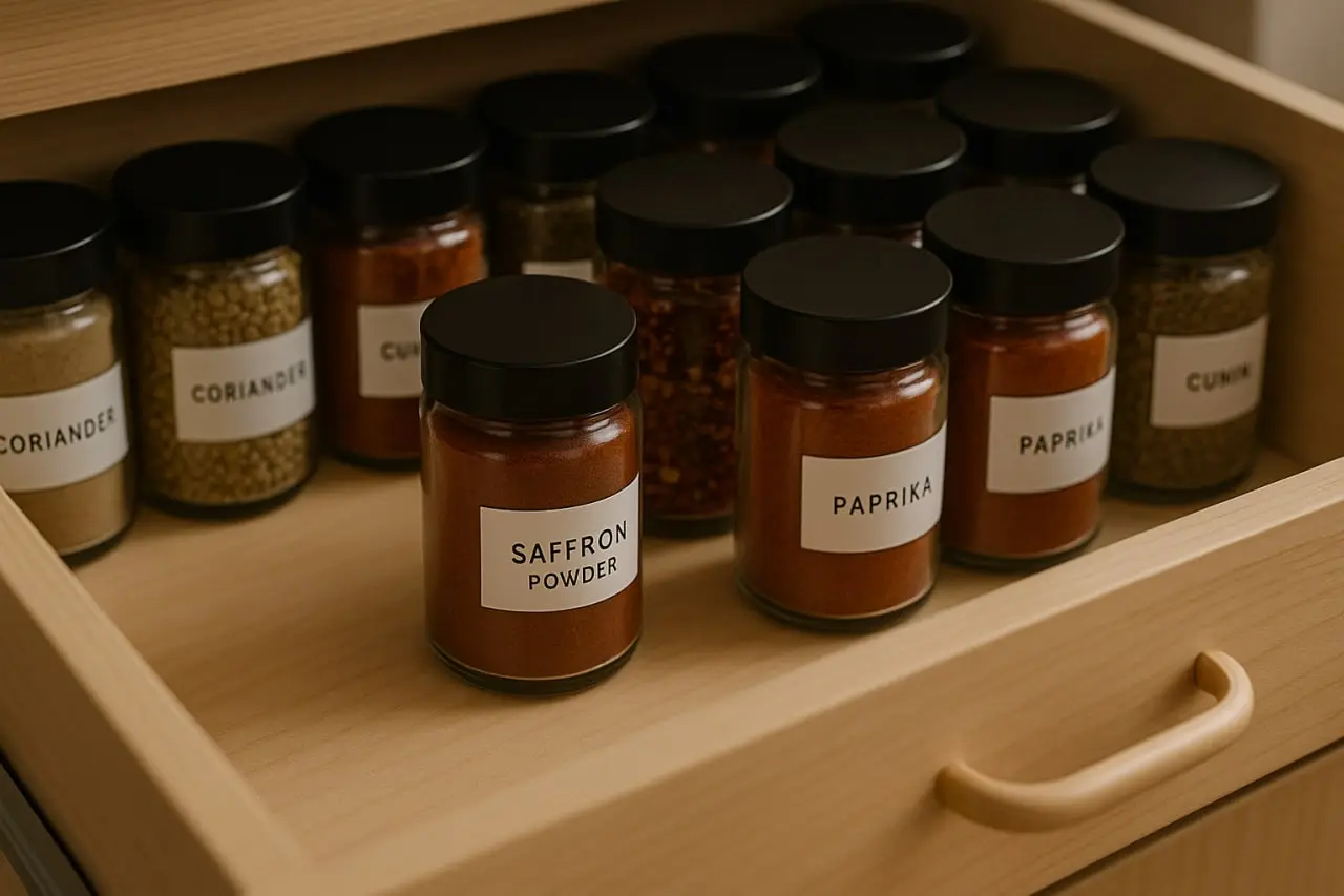 how to store saffron